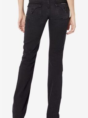 NWT Hudson Women's Double-Button Flap Pocket Jeans in Pitch Black (Size 10/30)
